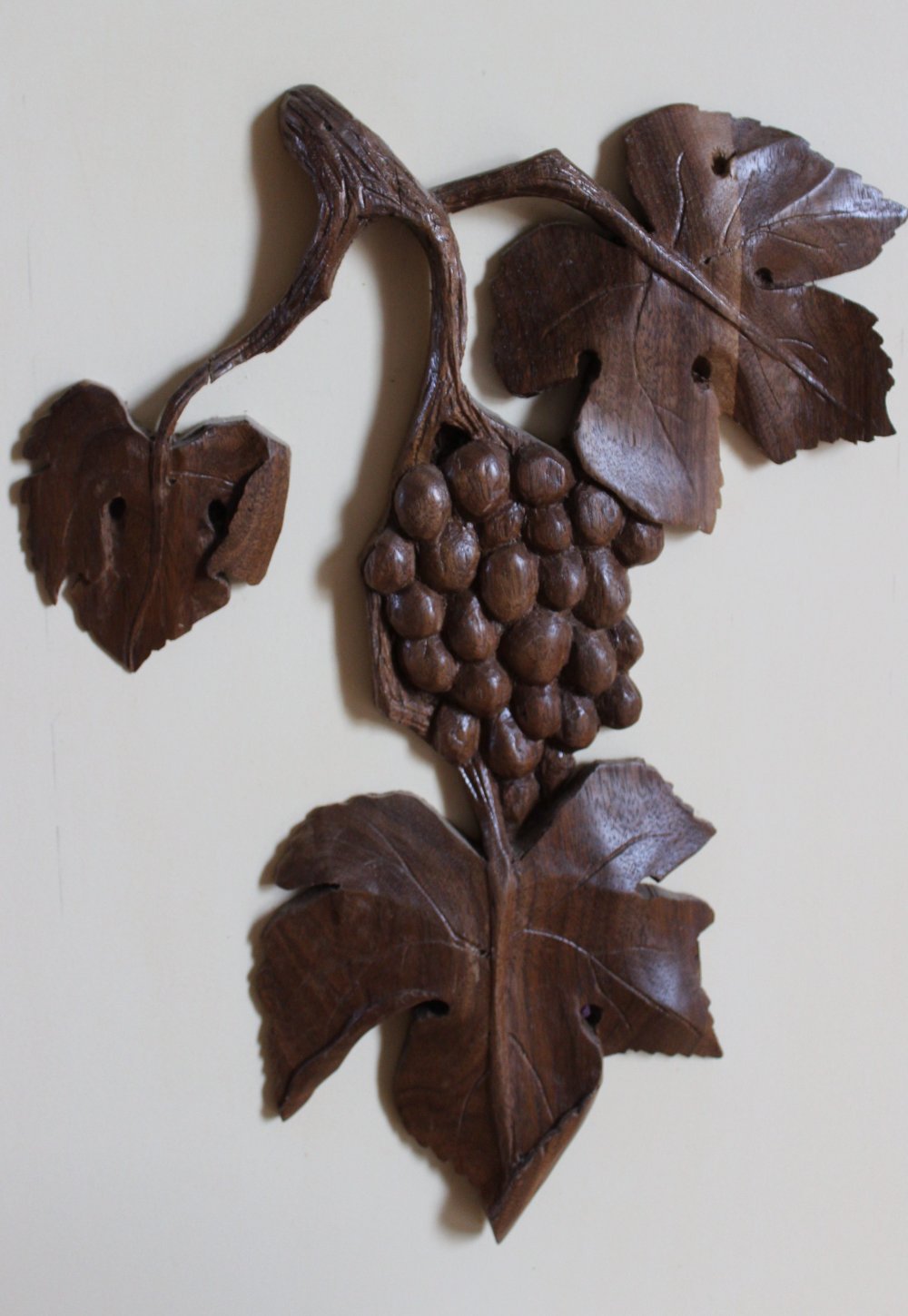 grape vine carving